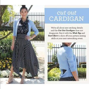 CAbi Ocean Breeze Cut Out Cardigan #5140